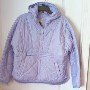 American Eagle Outfitters Hooded Quilted Puffer Pullover Jacket NWT. Size Small